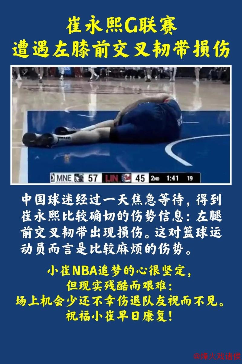 官方宣布：篮网队裁掉崔永熙，膝伤导致本赛季提前结束